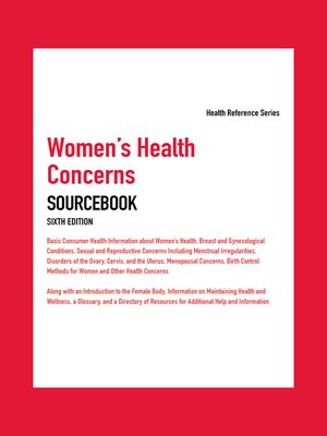 cover image of Women's Health Concerns Sourcebook